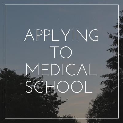 Applying to Medical School Button